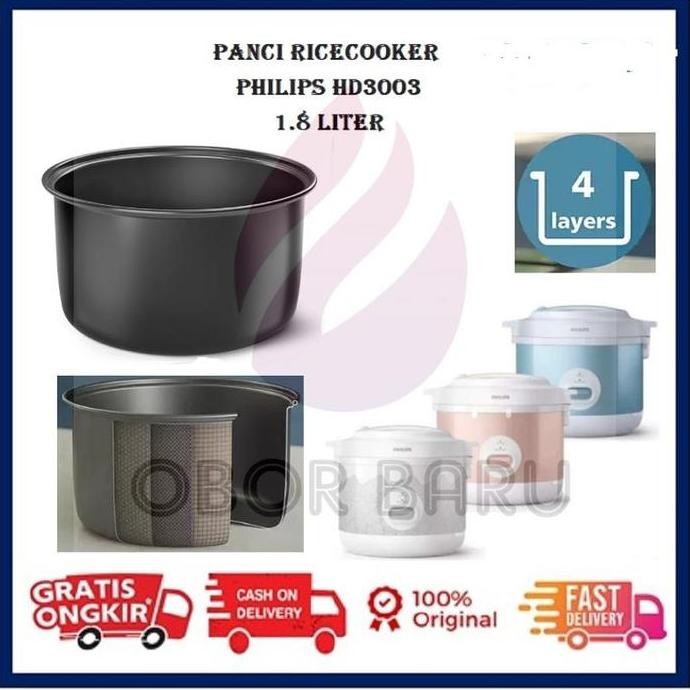 PROMO - Philips Panci Ricecooker Innerpot Rice cooker HD00