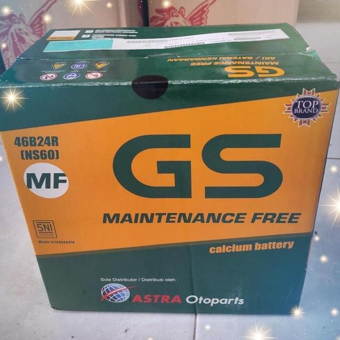 aki gs astra mf ns60 kering 46B24R