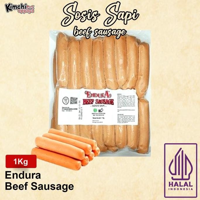 

Endura Sosis Sapi Breakfast Beef Sausage M 1 kg Sosis Isi 32 Pcs AS