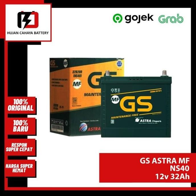 PROMO - Aki Mobil GS-A MF NS40 / NS-40 / NS 40 - Aki TOYOTA RUSH G/S 2007