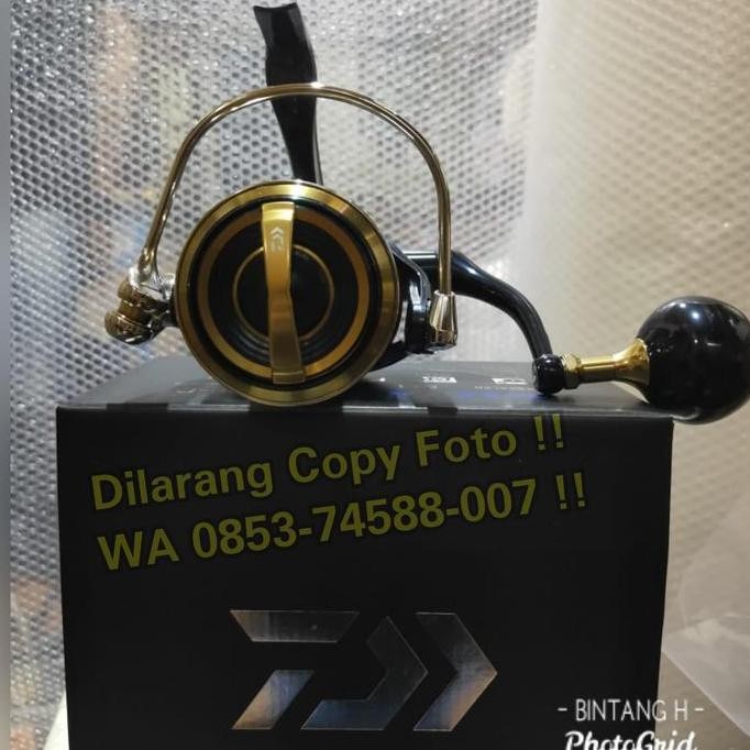 Reel Daiwa Saltiga 10000 P / H Model 2020 Brake Your Record