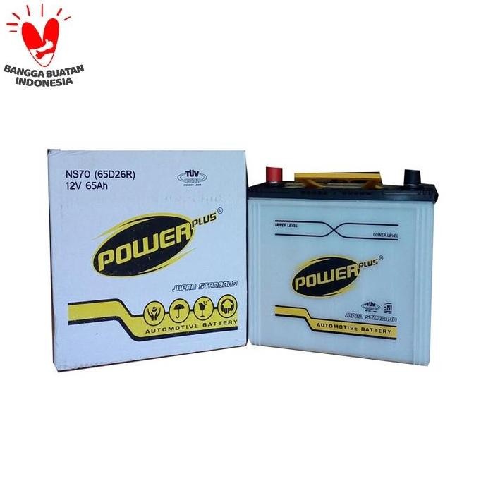 TERMURAH - Powerplus NS70 (Aki Mobil / Accu Mobil)