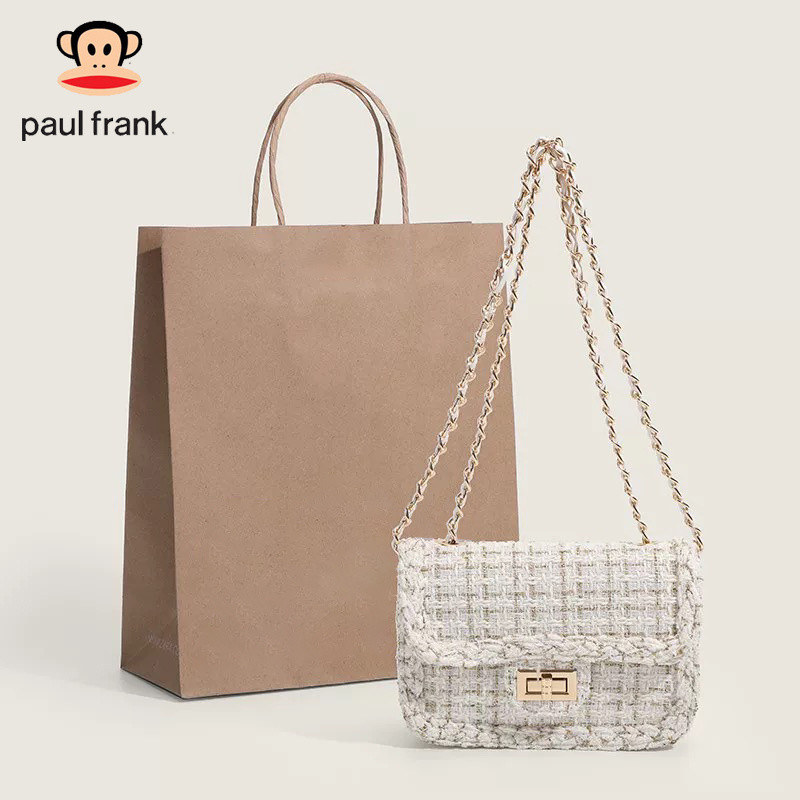 [Amy]Tas komuter, gaya Chanel kecil, tas rantai wol modis, tas kecil baru untuk wanita, tas bahu sel