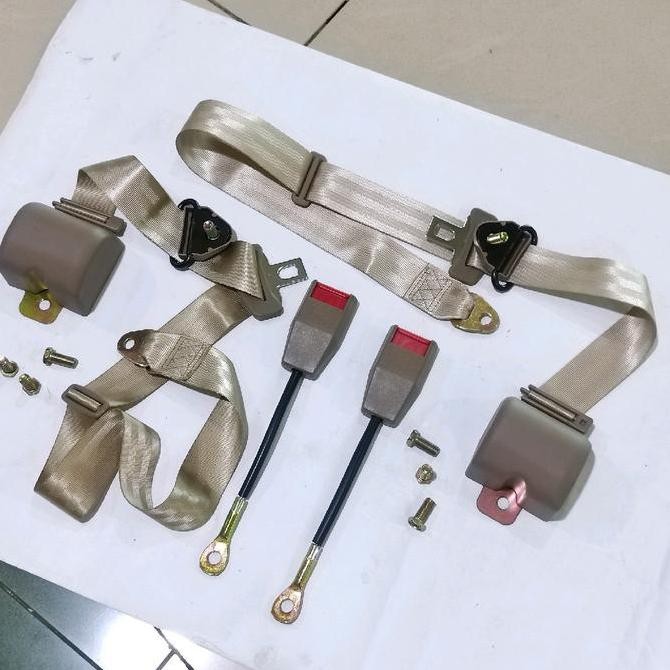 Safety belt otomatis sabuk pengaman mobil seat belt 3 titik universal