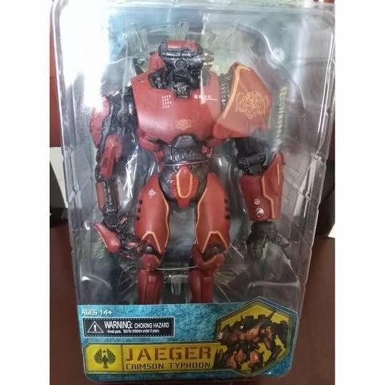 WMF Neca Pacific Rim Jeager Crimson Typhoon Action Figure Robot