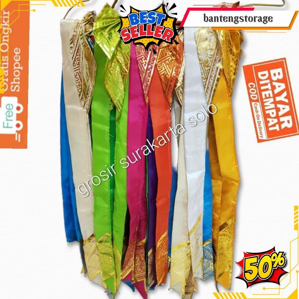 Udeng Bali Setengah Jadi Original Produk