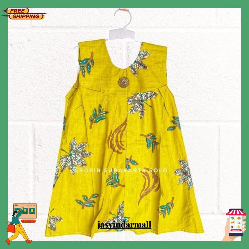 Dress Batik Anak Model Erika Cod