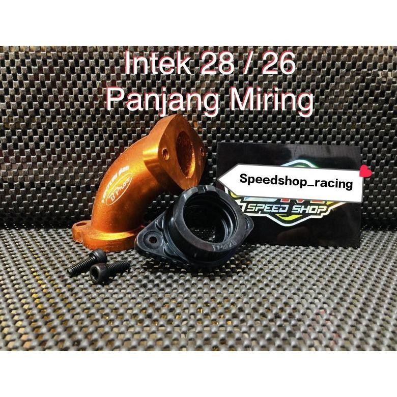 Original Intake Bpro 28Mm / 24Mm Karbu Pwk Pe Matic / Bebek Jupiter Mio Beat Vega Smash Supra Kharis