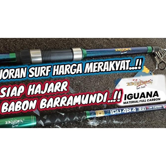 Rod TELESCOPIC SURF BLOOD IGUANA Original