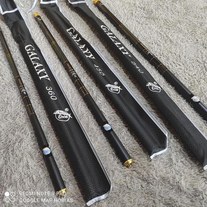 JORAN TEGEK ORCA GALAXY 360 450 540 CARBON KAKU RINGAN Original