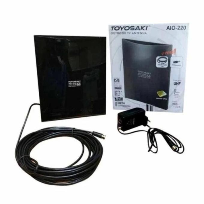 Promo Antenna Tv Toyosaki Indoor Tys- 002 Booster Antenna Digital