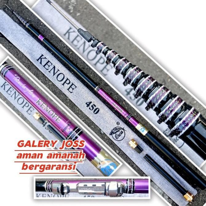 Tegek Kolong Zoom Orca Kenope 360 450 540 Carbon Kaku Ringan Kuat Original