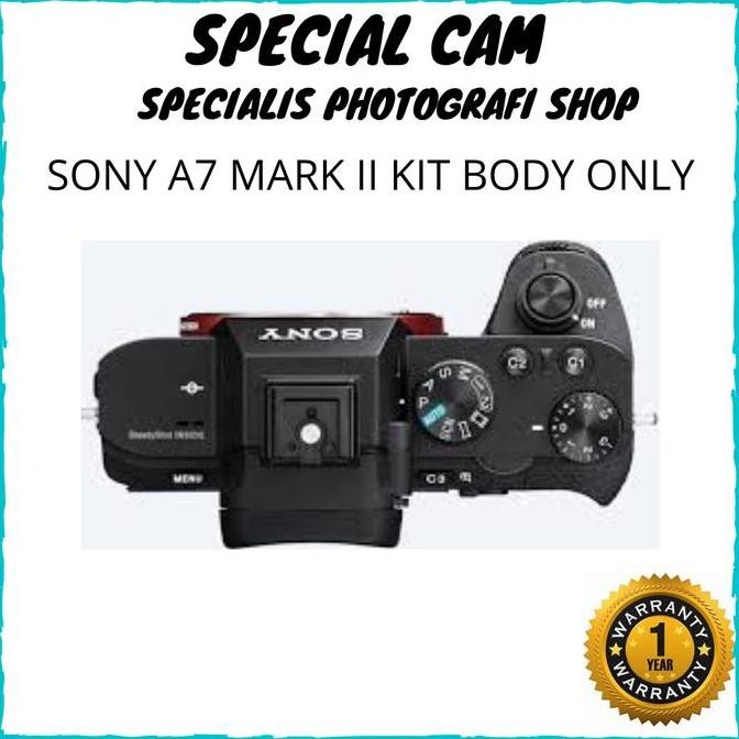 Camera Sony A7 Mark Ii Body Only / Sony A7Ii Body Only Allshop