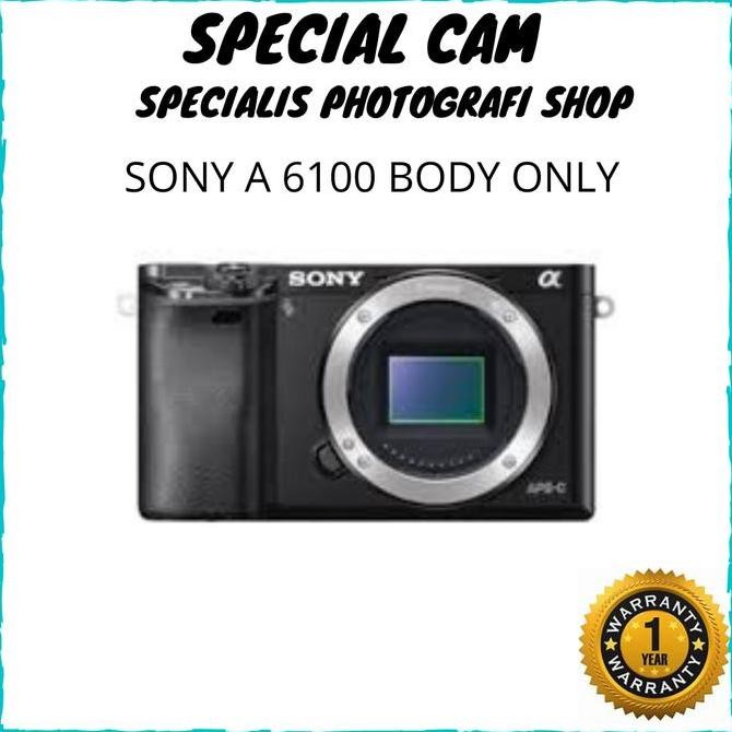 Camera Sony A 6100 Body Only / Sony A6100 Body Allshop