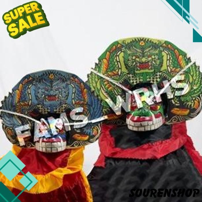 [ New ] Barongan Spons Anak Barongan Ringan Bahan Spons Jawa Timur