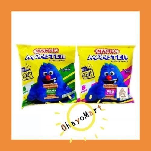 

LS Mamee monster / snack noodles / snack ringan/ BBQ/ Ayam
