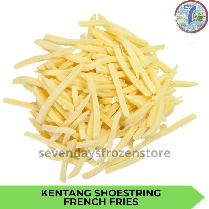 

LS Kentang Goreng Beku Curah Shoestring 1 Kg 500 Gr
