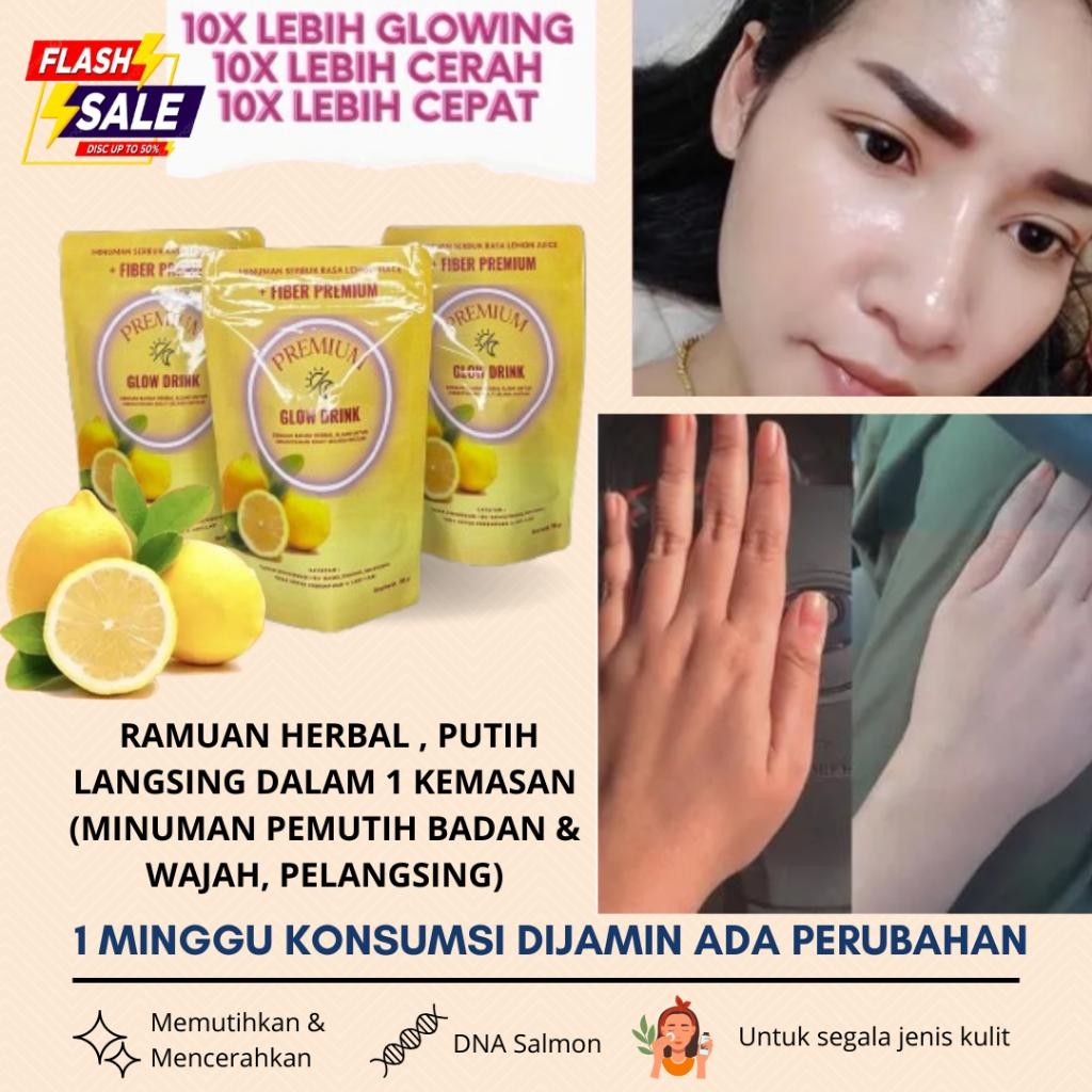 

LS (Terlaris) Minuman Herbal Pemutih / Minuman Collagen Pemutih / Pemutih Viral / Collagen Drink / Pemutih Badan / Minuman Pelangsing