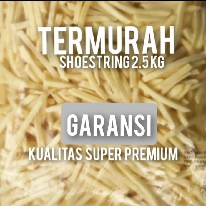 

LS Kentang Goreng Shoestring 2 5Kg, Kentang Goreng Beku