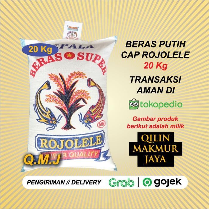 

LS BERAS PUTIH, KEPALA CAP ROJOLELE - 5 Kg / 10 Kg / 20 Kg