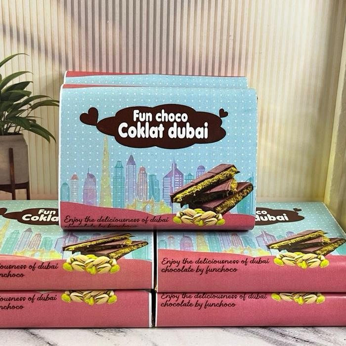 

LS Coklat Dubai Lokal homemade Funchoco / 40gram,80gram,270gram