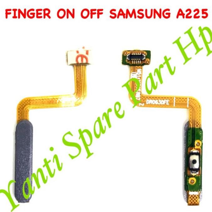 Df348>> Flexible Fingerprint On Off Samsung A22 4G M31S M51 A225 M317 M515