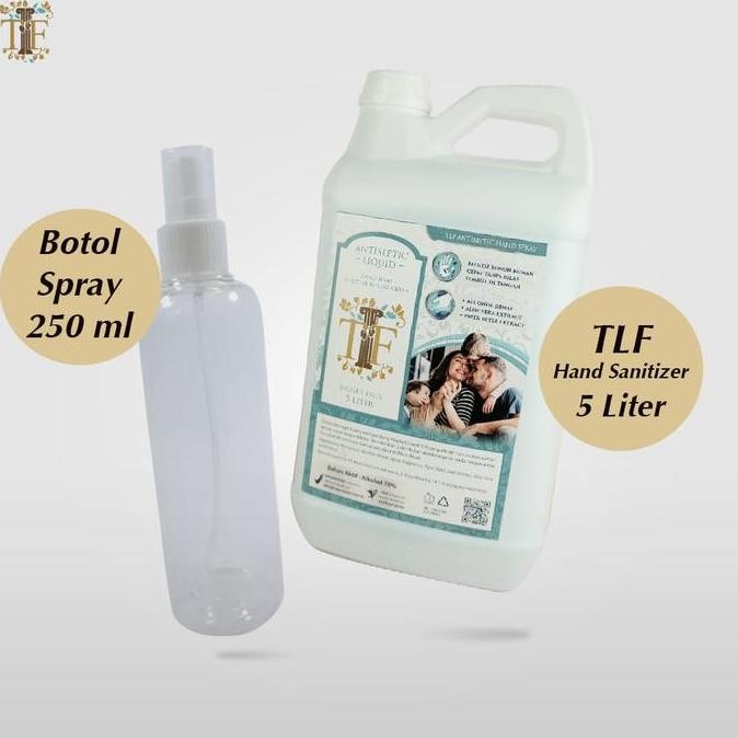 TERLARIS - TLF Hand Sanitizer liter dan Botol Spray 20 ml Hand Sanitizer