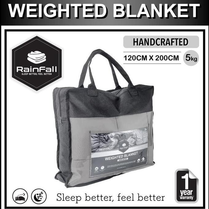 RainFall kg Heavy Weighted Blanket Selimut Berat