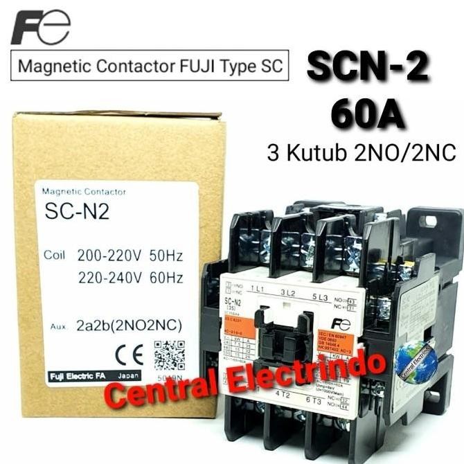 TERBARU - Kontaktor Contactor SCN-2 220VAc.