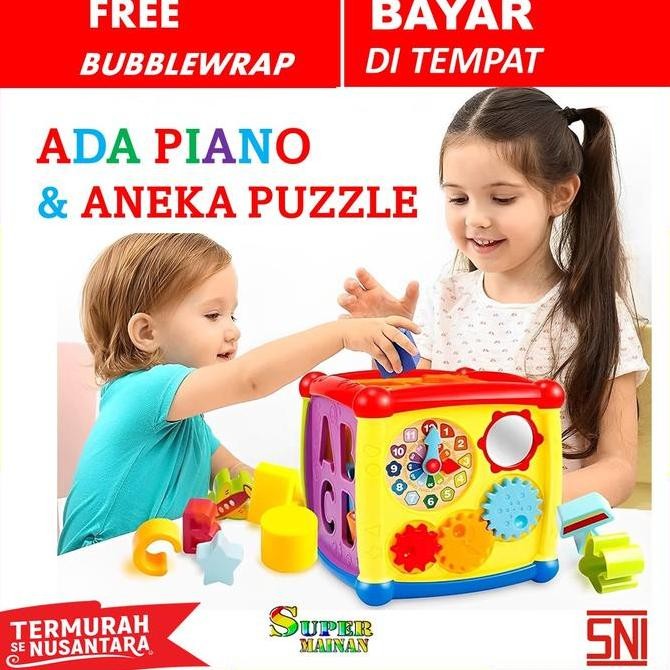 PROMO - Kado Mainan Anak 2 Tahun Laki Laki Perempuan Cewek Cowok Edukasi