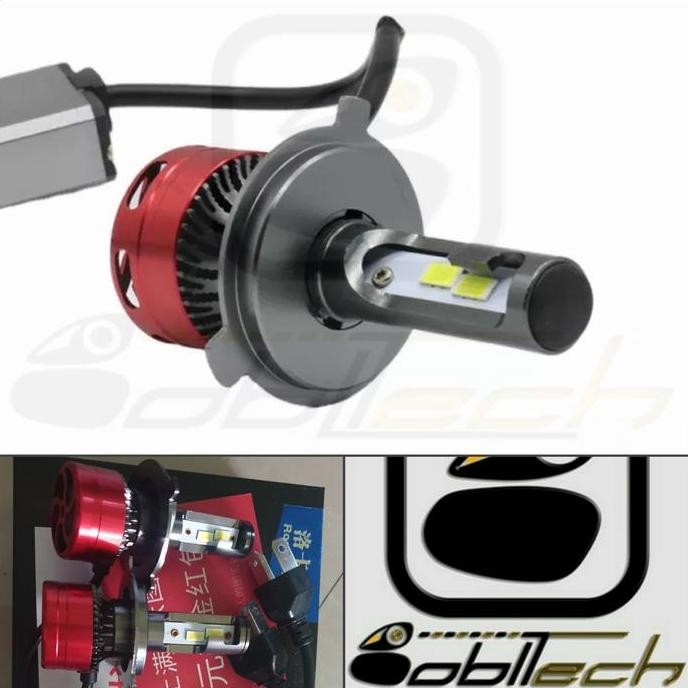 BOBLTECH Lampu Mobil Led H4 M1NI 20000LM Car
