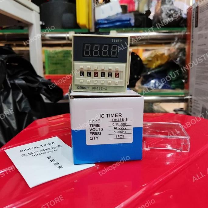 best produk] OMRON DH48S-S RELAY TWIN COUNTER DH48S / DH48S S / DH48