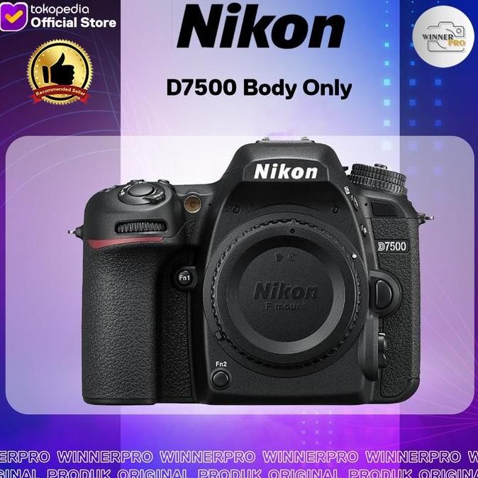 Kamera Nikon D7500 Body Only / Nikon D7500