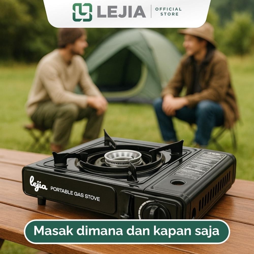 Kompor Gas Portabel 1 Tungku Kompor Portabel Gas 2 In 1 Kompor Camping Terbaru