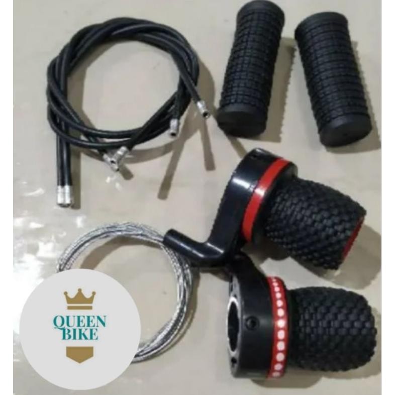 New It34 Shifter Operan Gigi PUTAR GAS Sepeda Mtb Federal Gunung 3 x 6 / 7 Speed Murah Viral Termura