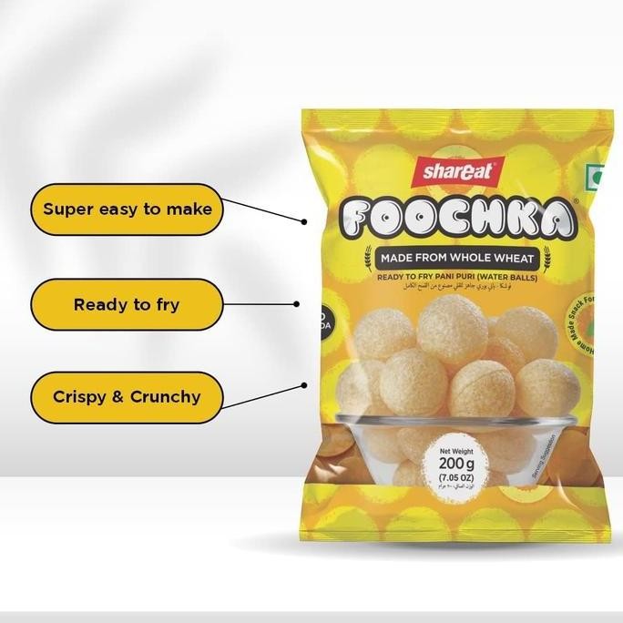

'+'+'+'+] FOOCHKA READY TO FRY PURI PAPAD 200 GM