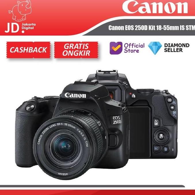 Canon Eos 250D Kit 18-55Mm Is Stm / Camera Canon Eos 250 D