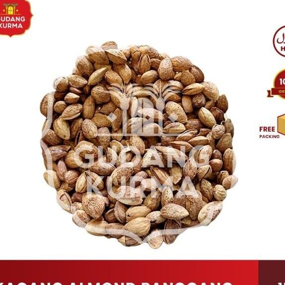 

Kacang Almond Panggang Kulit Roasted Almond Skin 1Kg