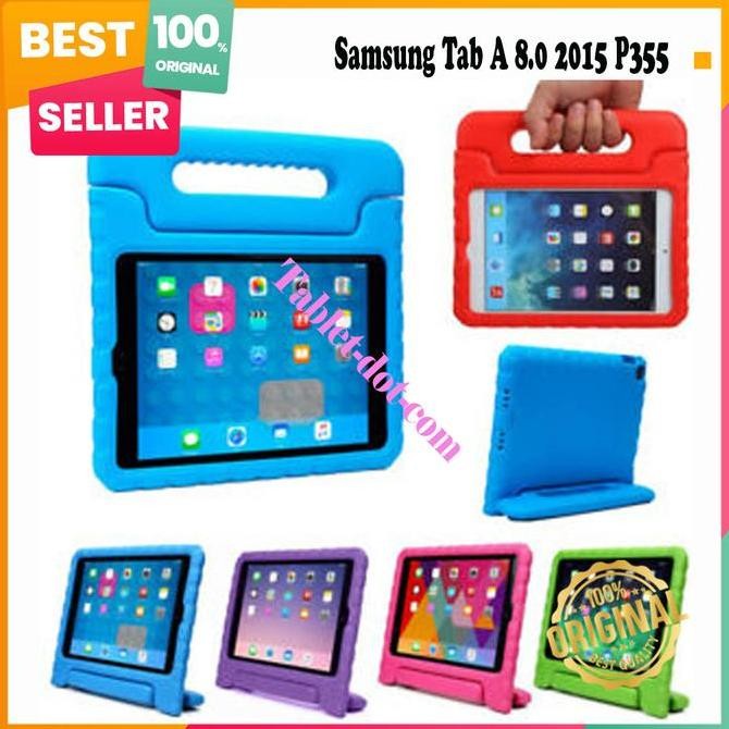 Samsung Tab A 8.0 2015 P355 Soft Case Cover Casing Case Handle Kids