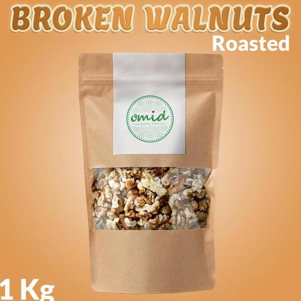 

Roasted Walnut Broken Kacang Walnut Panggang 1Kg