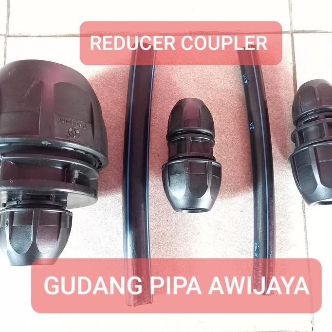 Reducer Coupler Pipa Hdpe 2 Inch X 1 1/2 Inch / Sambungan Pipa Hdpe Terbatas