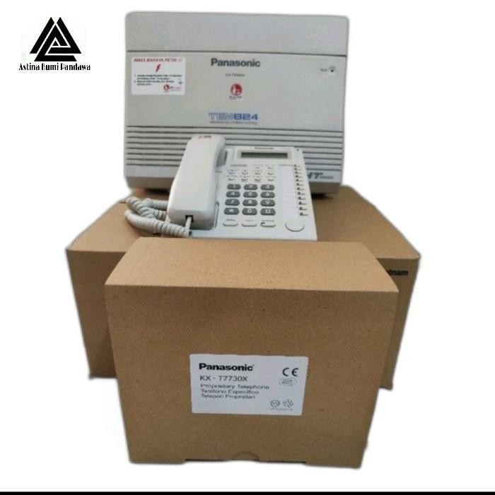 PABX PANASONIC KX-TES824 Kapasitas 6 Line 16 Extension