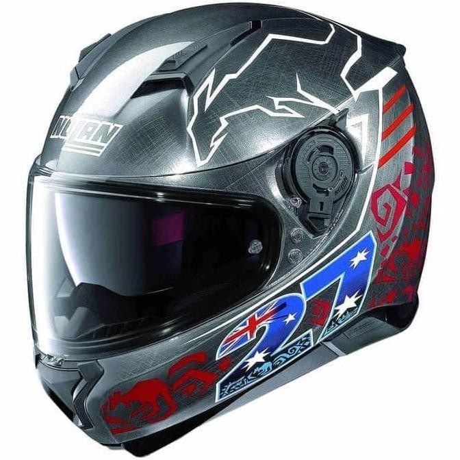 PRODUK BAGUS HELM FULL FACE MURAH HELM NOLAN N87 STONER ON SALE ORIGINAL DAN TERPERCAYA
