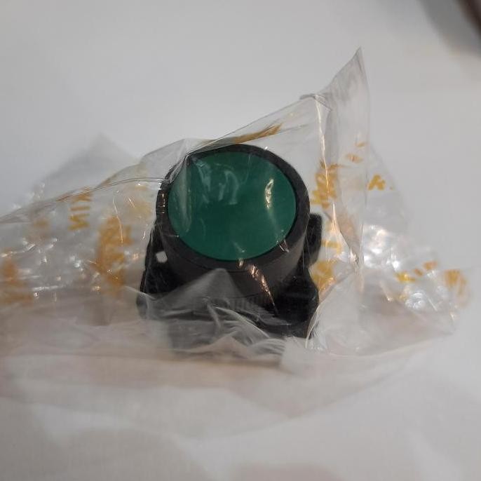#####] PUSH BUTTON HIJAU 22MM NO/NC 220V