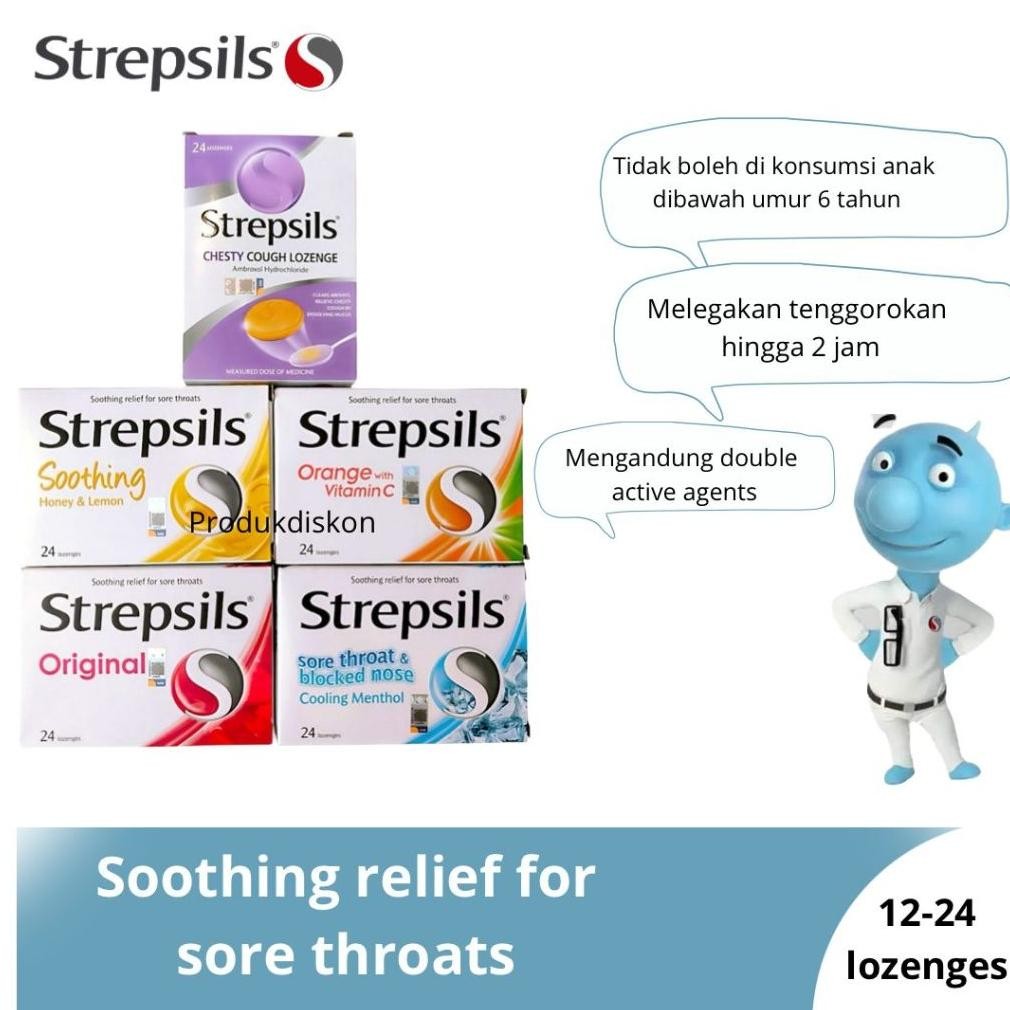 

Permen Pelega Tenggorakan Isi 12 24 Lozenges Makanan