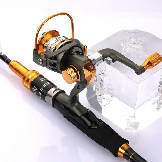 ELENXS Reel Pancing Fishing Reel Kumparan Pancing 5.2:1 - Mini 500