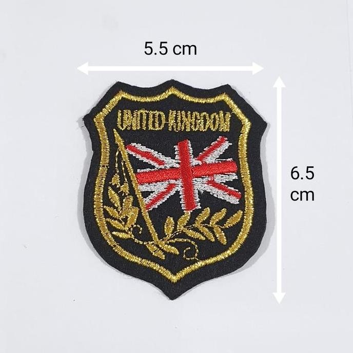 

Open DS] Iron Patch / Emblem Setrika Bordir United Kingdom