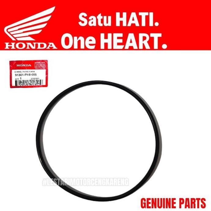 ORING TUTUP NOKEN AS BLADE SUPRA X 125 HELM IN FI 91301-PH8-005 AHM