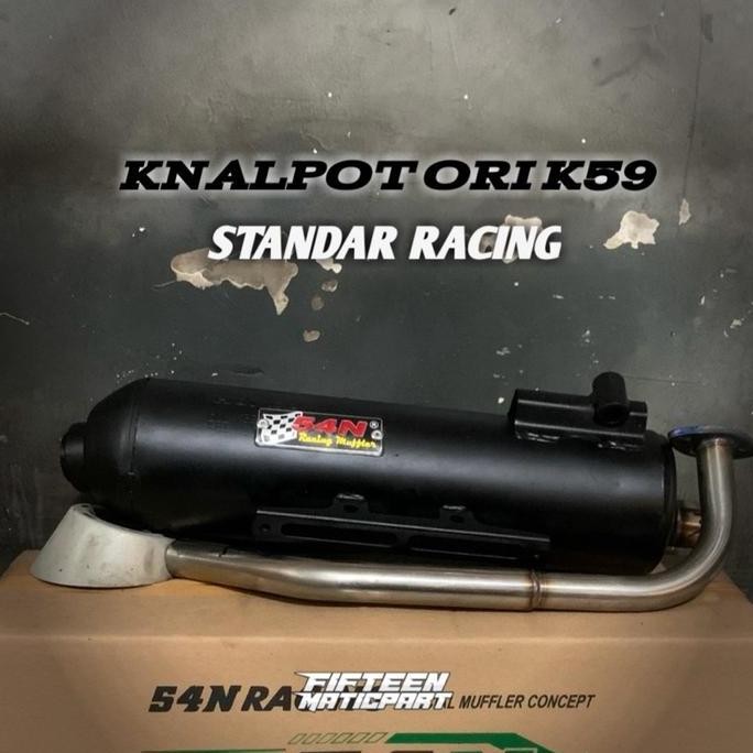 KNALPOT K59 COPY CMS BY 54N RACING MUFFLER