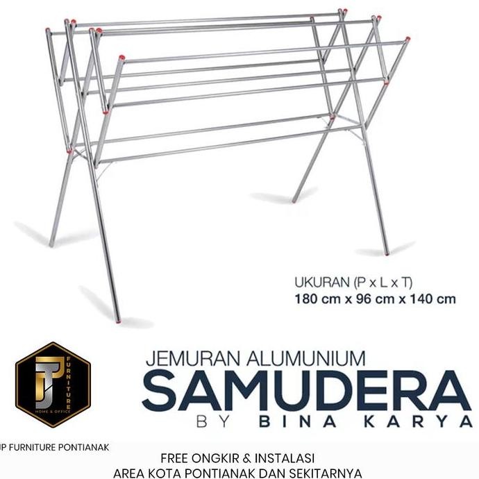TERBARU - Jemuran Pakaian/Jemuran Stainless Samudera Murah Pontianak